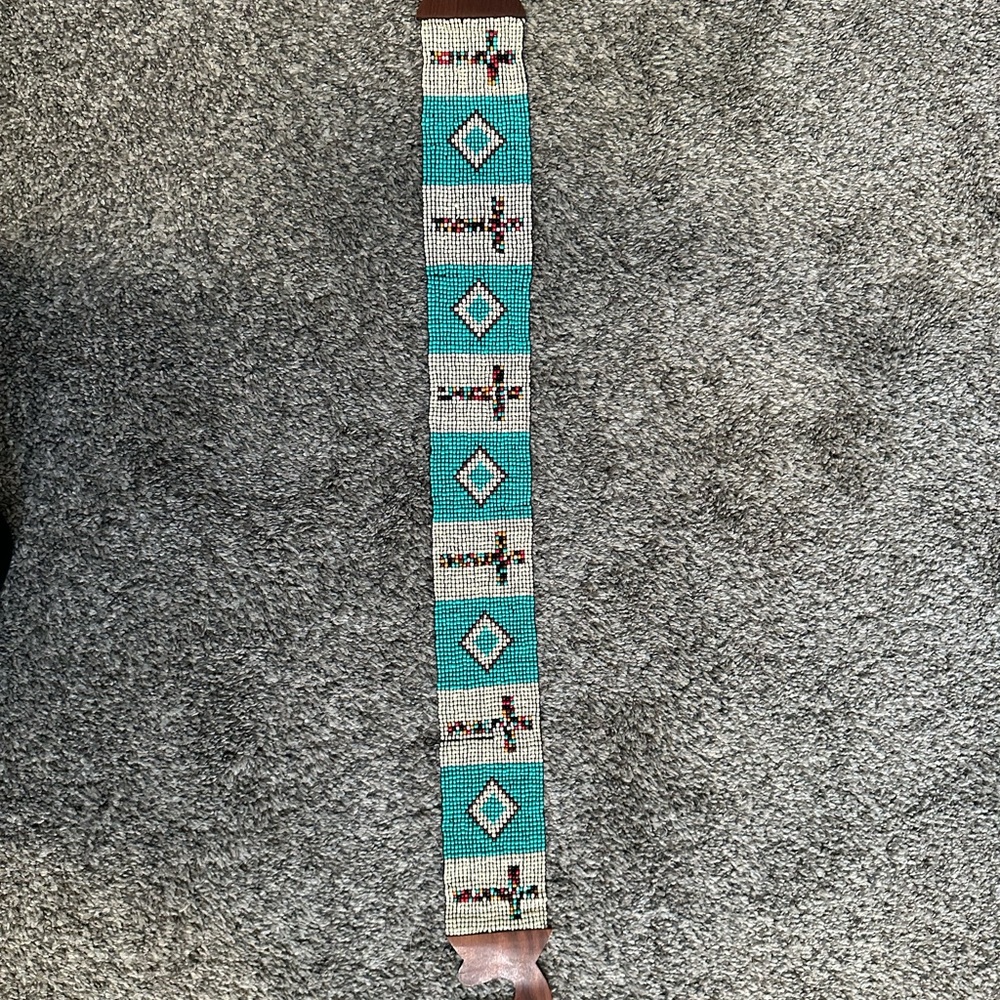 Handbeaded Belt - Picture 2 of 2